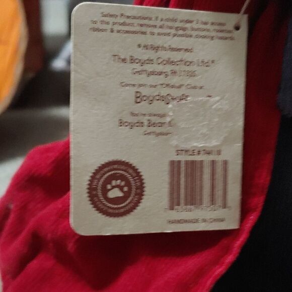 Boyds Bear Tree Topper Joella Angelstar NWT - Picture 10 of 10